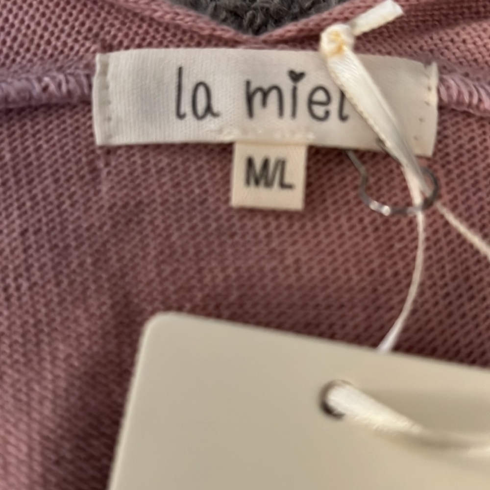 THREE La Miel boutique sweaters, size M/L NWT! - Picture 3 of 6